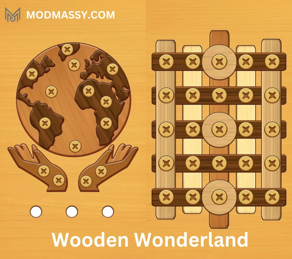 Screw Puzzle Wood and Bolt Mod APK